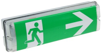 LED Fluchtwegleuchte NL-W1 30 LEDs Erkennungsw....