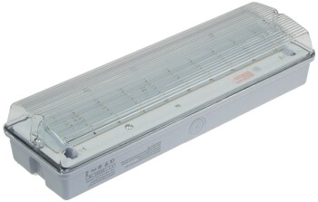 LED Fluchtwegleuchte NL-W1 30 LEDs Erkennungsw. 25m,Wandmontage IP65