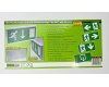 LED Fluchtwegleuchte NL-W2 30 LEDs Erkennungsw. 25m,Wandmontage 27mm flach