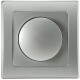 DELPHI Dimmer für LED Lampen 250V~/ 3-60W inkl. Rahmen UP silber