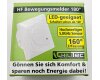 Bewegungsmelder Unterputz HF 160° LED geeignet 3-Draht Technik weiß