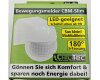 Aufputz Bewegungsmelder CBM-Slim 180° LED geeignet IP44 1-800W weiß