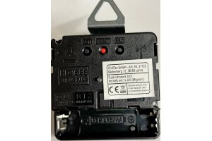 Funkuhrwerk DCF mit 3 Zeigersätzen aus Kunststoff 6mm Schaft