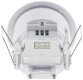 Bewegungsmelder Einbau Unterputz 360° HF LED geeignet 8m Detektion weiß