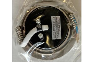 LED-Einbauleuchte Flat-26 warmweiß 80x26mm 3W 370lm Edelstahl gebürstet