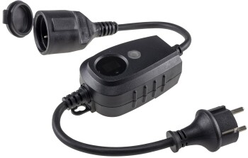 Zwischenstecker mit Dämmerungsschalter und...