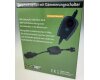 Zwischenstecker mit Dämmerungsschalter und Zeitvorwahl (1- 9 Std.) über Display