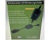 Zwischenstecker mit Dämmerungsschalter und Zeitvorwahl (1- 9 Std.) über Display