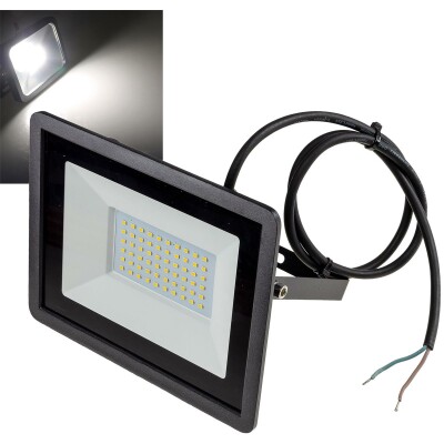 LED-Fluter SlimLine 48W 12-24V= IP65 4123 Lumen 4000K neutralweiß