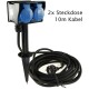 Gartensteckdose mit Erdspieß 2-fach IP44 10m Kabel