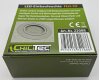 LED-Einbauleuchte Flat-32 warmweiß 80x32mm 5W 590lm weißes Gehäuse