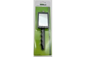 Teleskop Spiegel mit LED Beleuchtung Gesamtlänge 28-88cm Spiegel 65x40mm