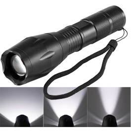 LED-Taschenlampe CTL10 Zoom 10W ØxL 136x37mm...