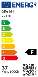 LED-Wandleuchte CTW-1 für 1x GU10 IP44 Gehäuse...