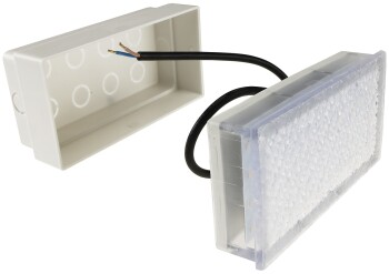 LED Pflasterstein BRIKX 20 warmweiß 20x10x7cm 3W 220lm IP67 230V