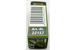LED Stiftsockellampe G4 Silikon W2 4200k 220lm 300° 12V/2W neutralweiß