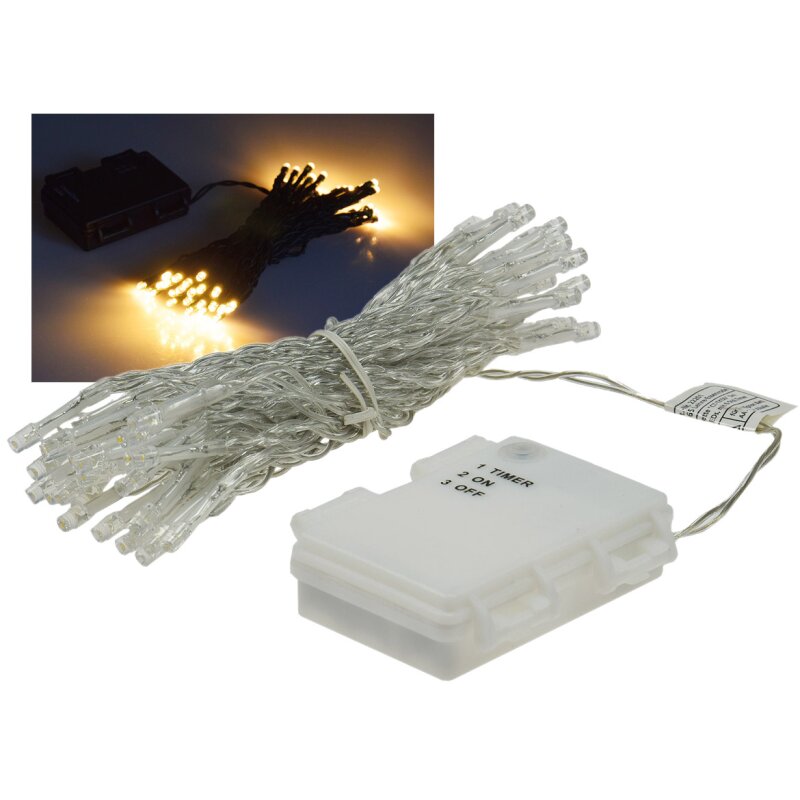 Produktbild von HUAZIZ 50 Stück Vorverdrahtete LEDs – 12V Warmweiß, 5 Mm Dioden Mit 20 Cm Kabel (rot/schwarz), Inkl. Widerstand, Perfekt Für DIY, RC, Modellbau & Partydeko
