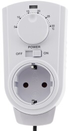 Steckdosen-Thermostat ST-50 ana EXT 5-30°C 230V 2m...