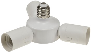 E27-Fassung Triple 3-fach Adapter auf 3x...