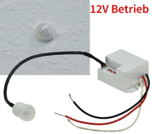 Einbau-Bewegungsmelder CT-PIR Mini 12V 12V DC 1-60W LED...