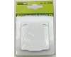DELPHI Schutzkontakt-Steckdose IP44 250V~/ 16A inkl. Rahmen UP weiß