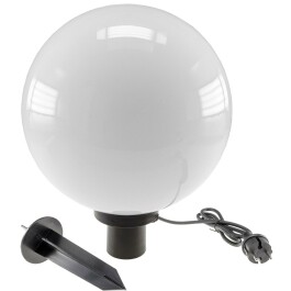 Garten Kugelleuchte Erdspieß CT-GL30cm IP44 230V 1,5m Kabel E27 Fassung