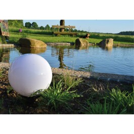 Garten Kugelleuchte Erdspieß CT-GL30cm IP44 230V 1,5m Kabel E27 Fassung