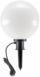 Garten Kugelleuchte Erdspieß CT-GL30cm IP44 230V 1,5m Kabel E27 Fassung