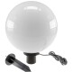 Garten Kugelleuchte Erdspieß CT-GL30cm IP44 230V 1,5m Kabel E27 Fassung
