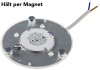 LED Umrüstmodul UM12ww für Leuchten Ø125mm 12W 1200lm 3000K Magnethalter