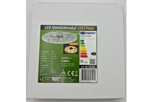 LED Umrüstmodul UM24ww für Leuchten Ø180mm 24W 2680lm 3000K Magnethalter
