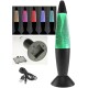 LED Dekoleuchte TORNADO 37cm Farbwechsel 5V/ Batterie Schwarz