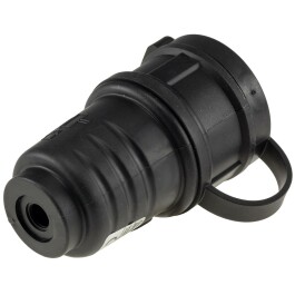Schutzkontakt-Gummikupplung für Außen Schutzkappe 250V/16A IP44