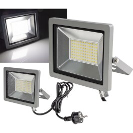 LED-Fluter SlimLine CTF-SLT 30 silber 30W 2960lm 4000K...