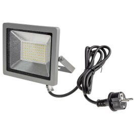 LED-Fluter SlimLine CTF-SLT 30 silber 30W 2960lm 4000K...