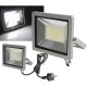 LED-Fluter SlimLine CTF-SLT 30 silber 30W 2960lm 4000K neutralweiß IP44