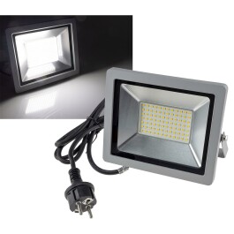 LED-Fluter SlimLine CTF-SLT 50 silber 50W 5220lm 4000K...