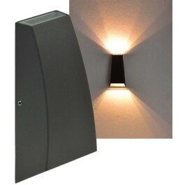LED Wandleuchte Hilera 6 IP44 2x4W 2x150lm 2900K...