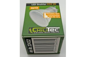 LED Strahler GU10 H50 3-Stufen-Dimm 2900k 420lm 230V/5W 110° warmweiß