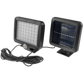LED Solar Wandleuchte m. Bewegungsmelder 300lm 6000K Akku...