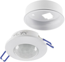 Decken-Einbau-Bewegungsmelder 360° FLAT PIR LED...