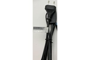 Netzkabel mit Schnurschalter blanke Enden 2m lang schwarz