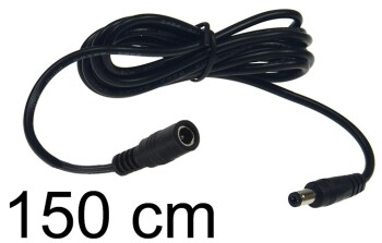 Verlängerungskabel für Netzteile 1,5m 5,5mm /...