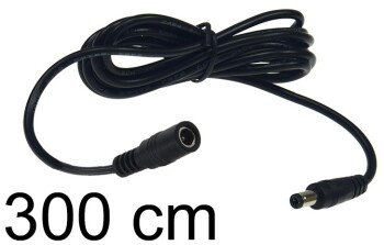 Verlängerungskabel für Netzteile 3m 5,5mm /...