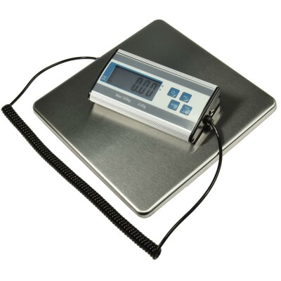 Paketwaage / Versandwaage CT PW-120 0,2-120kg 27x27cm Edelstahl-Platte
