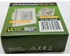 LED Wand-Einbauleuchte EBL 86 PIR 1,8W 3000k warmweiß Rahmen cremeweiß
