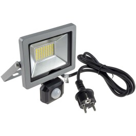 LED-Fluter SlimLine CTF-SLT30 PIR 30W IP44 2960lm 4200K...