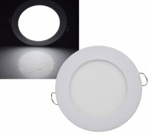 LED Licht-Panel QCP-12R Ø 12cm 230V 6W 510 Lumen...