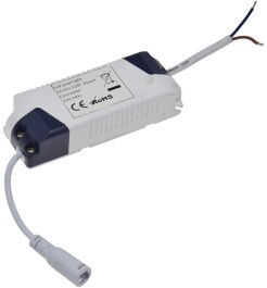 LED Licht-Panel QCP-17R Ø 17cm 230V 12W 1000 Lumen 2900K / warmweiß