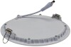 LED Licht-Panel QCP-17R Ø 17cm 230V 12W 1000 Lumen 2900K / warmweiß